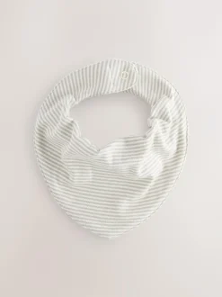 Next Baby Bibs 5 Pack Sage Green New