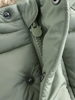 Next Baby Puffer Jacket (0mths-2yrs) Sage Green Clearance