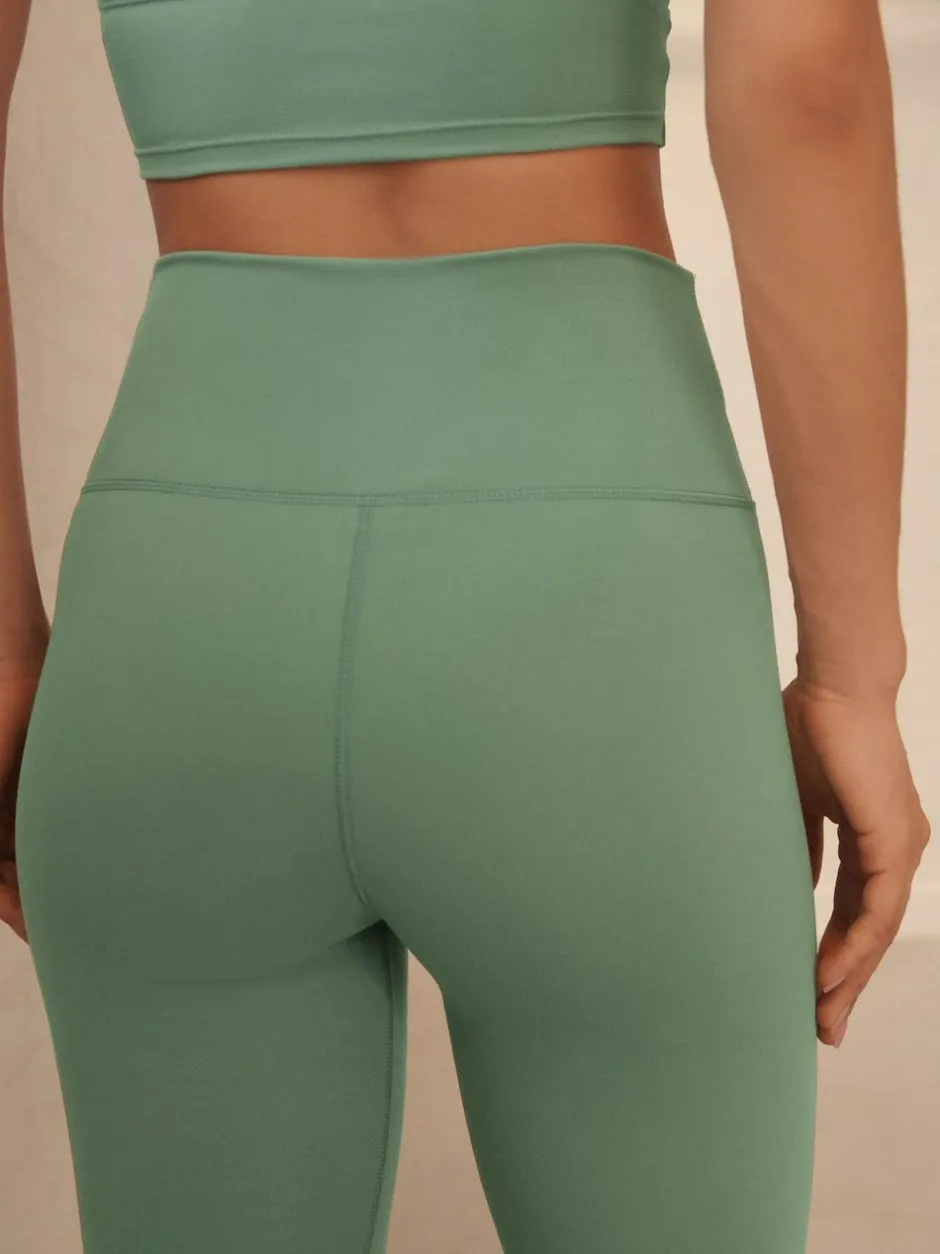 Next Balance Wrap Front Yoga Leggings Sage Green Hot