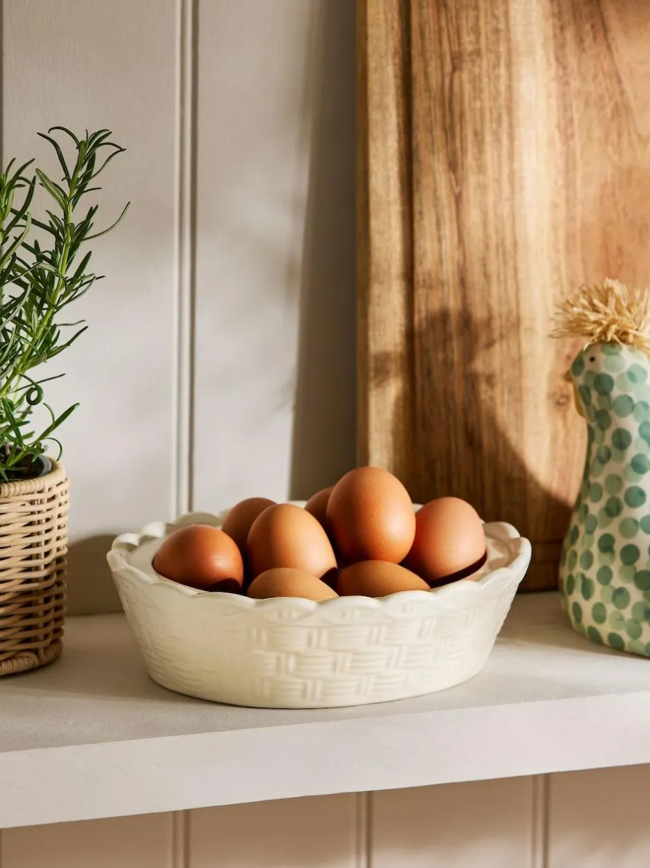 Next Ceramic Chicken Egg House Sage Green Online