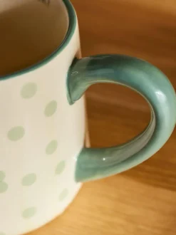 Next Sage Green Chicken Mug Online