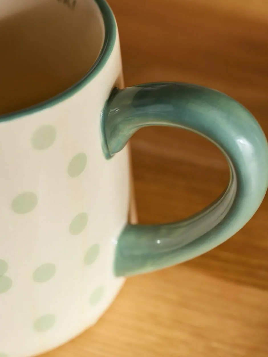 Next Sage Green Chicken Mug Online