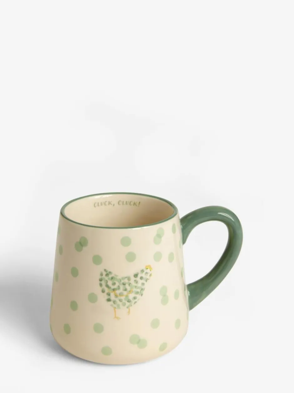 Next Sage Green Chicken Mug Online