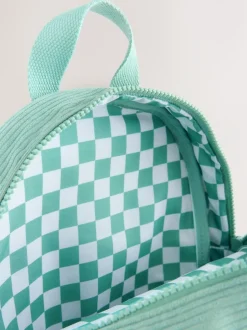 Next Sage Green Cord Small Backpack