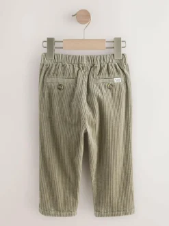 Next Corduroy Pull On Trousers (3mths-7yrs) Sage Green Best
