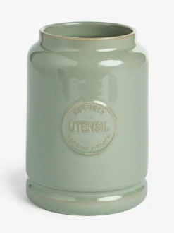 Next Country Badge Utensil Pot Sage Green