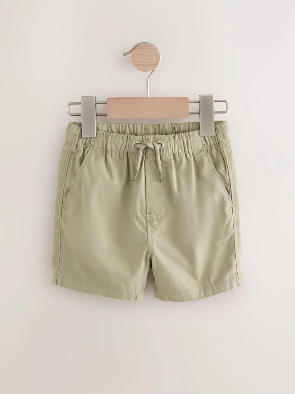 Next Sage Green Pull On Shorts (3mths-7yrs) New