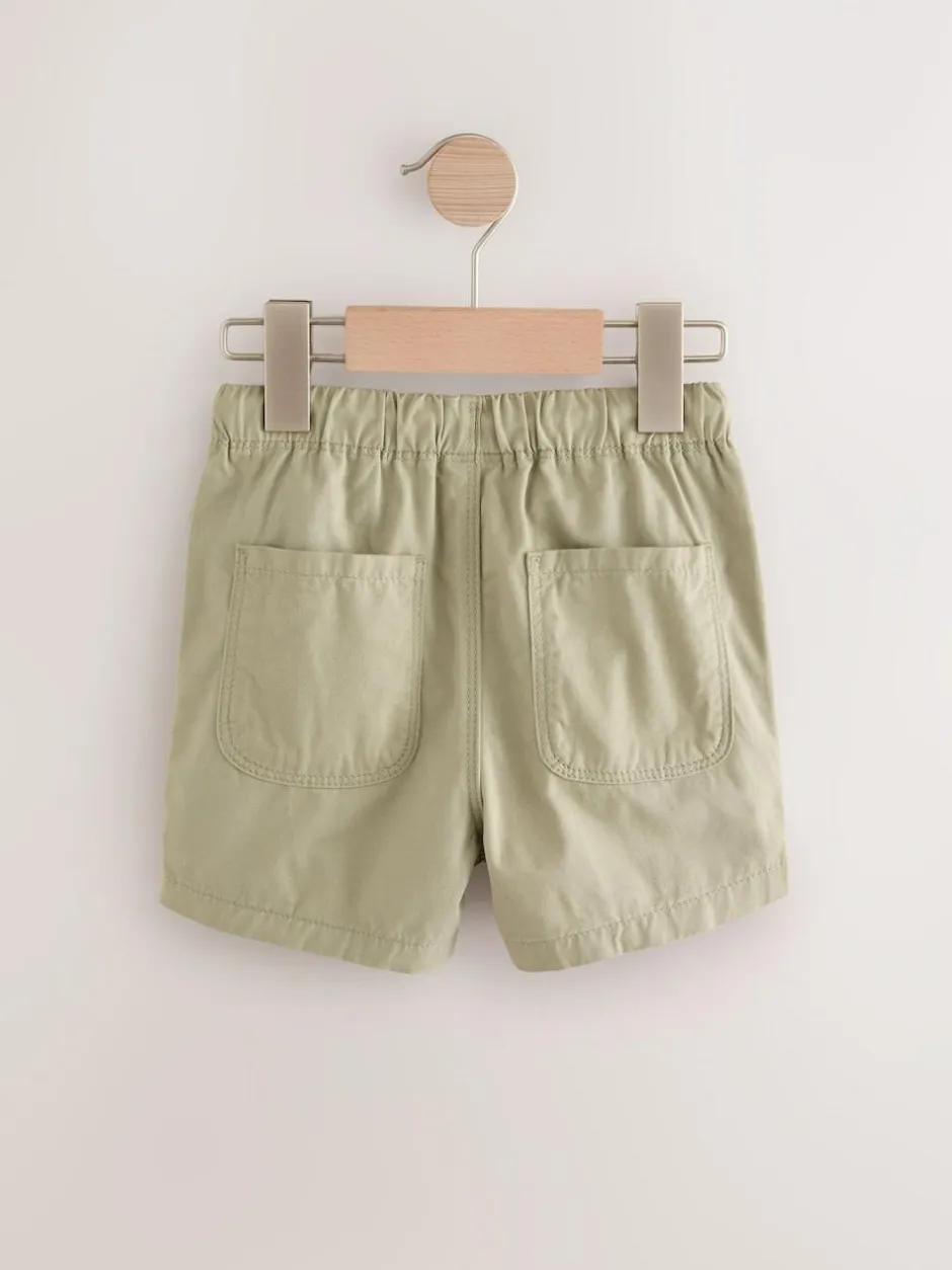 Next Sage Green Pull On Shorts (3mths-7yrs) New