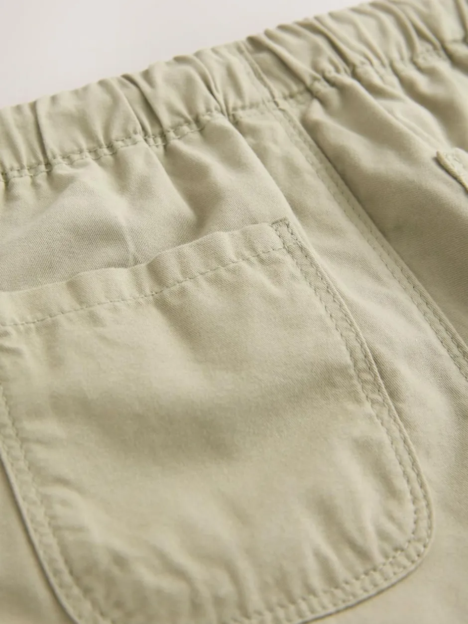 Next Sage Green Pull On Shorts (3mths-7yrs) New