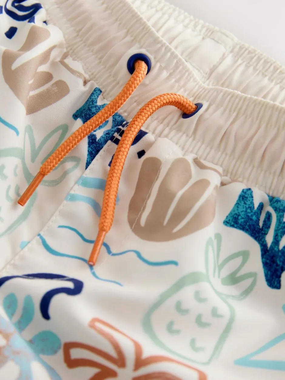 Next Sage Green Rash Vest and Swim Shorts Set (3mths-7yrs) Clearance