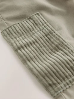 Next Sage Green Side Pocket Pull On Trousers (3mths-7yrs)