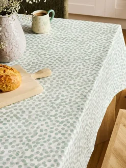 Next Spot Wipe Clean Tablecloth Sage Green Best