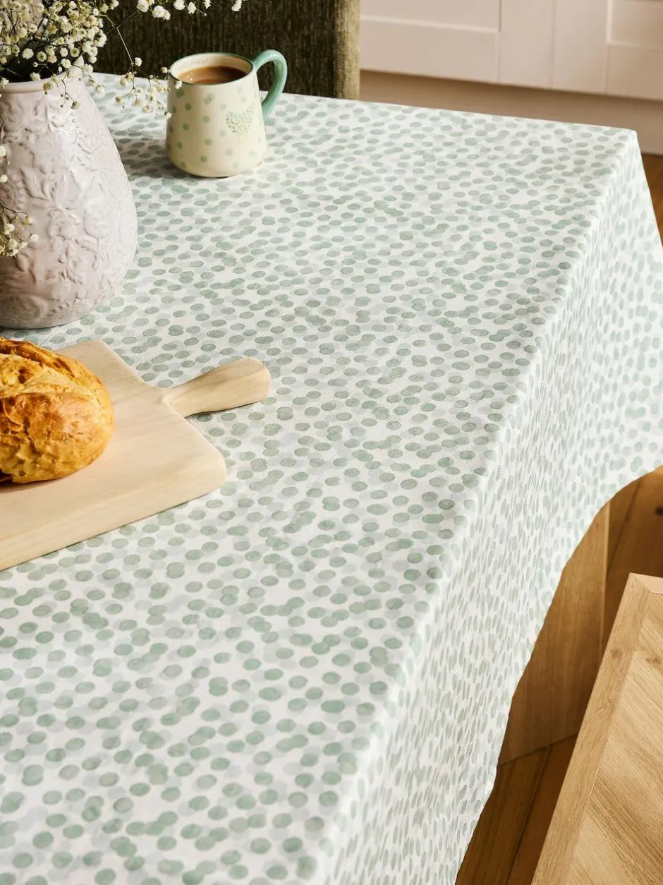 Next Spot Wipe Clean Tablecloth Sage Green Best
