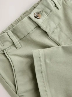 Next Sage Green Stretch Chino Trousers (3mths-7yrs) Best
