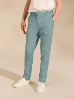 Next Sage Green Suit Trousers (3-16yrs) New