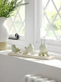 Next Sage Green Yoga Chicken Ornament Hot