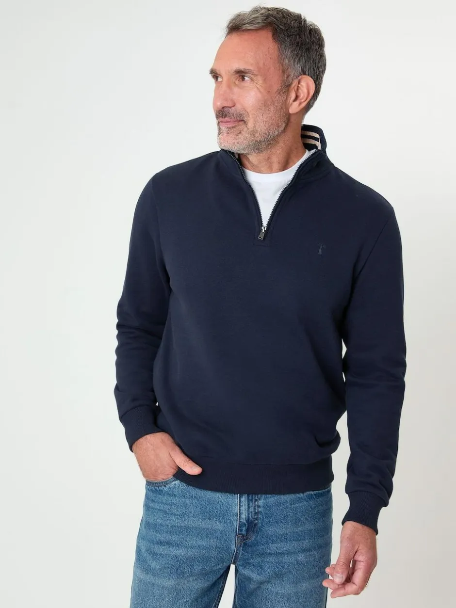 Saltwell Quarter Zip Sweatshirt Clearance