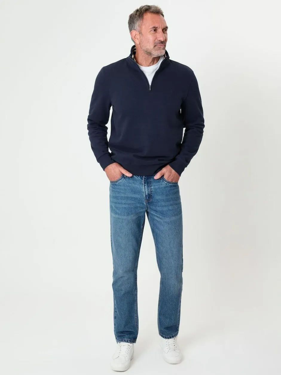 Saltwell Quarter Zip Sweatshirt Clearance