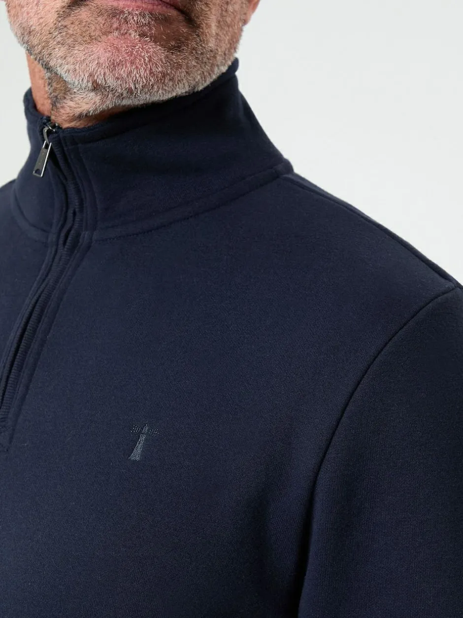 Saltwell Quarter Zip Sweatshirt Clearance