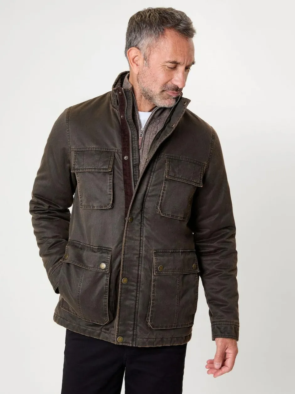 Saltwell Utility Brown Jacket New