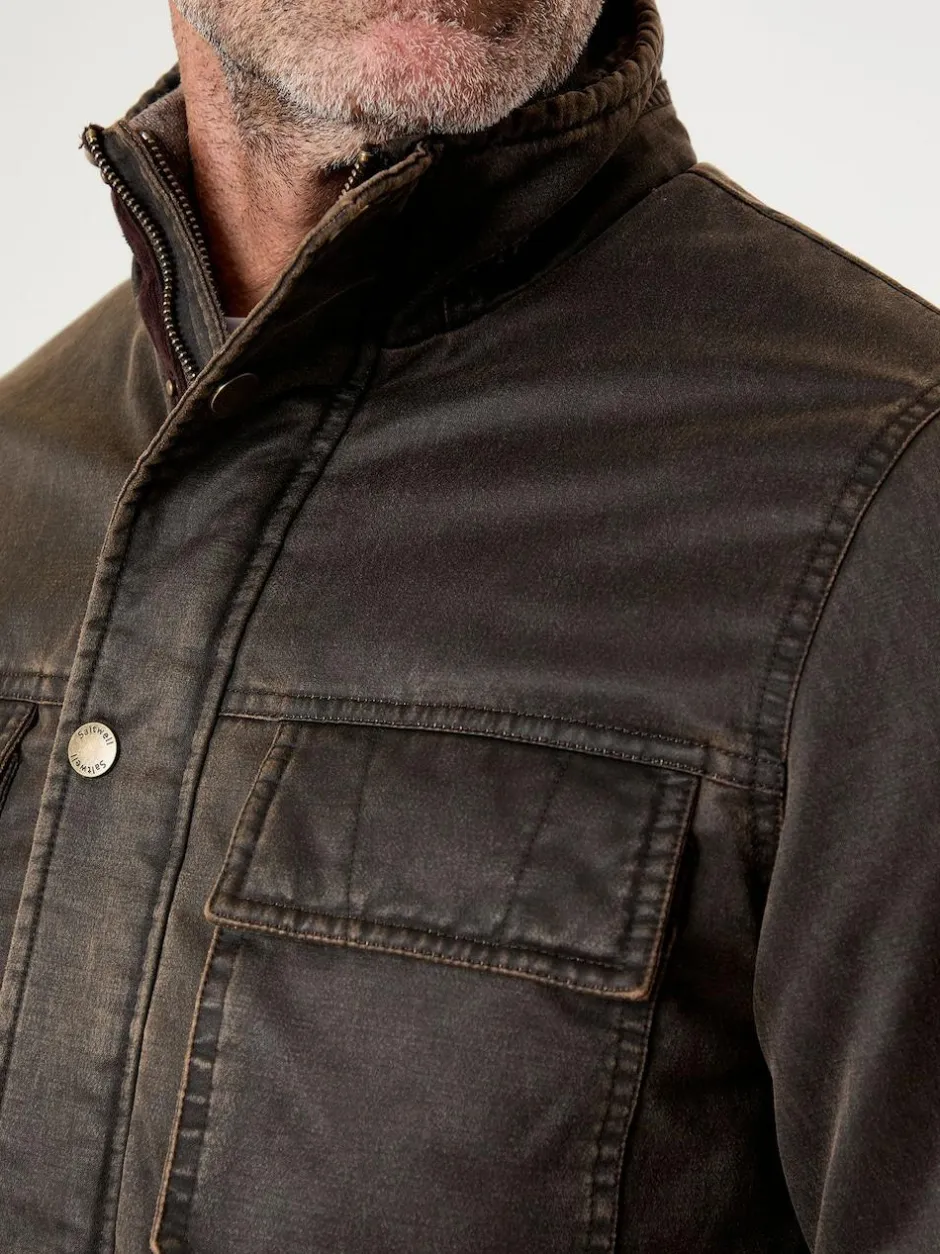 Saltwell Utility Brown Jacket New