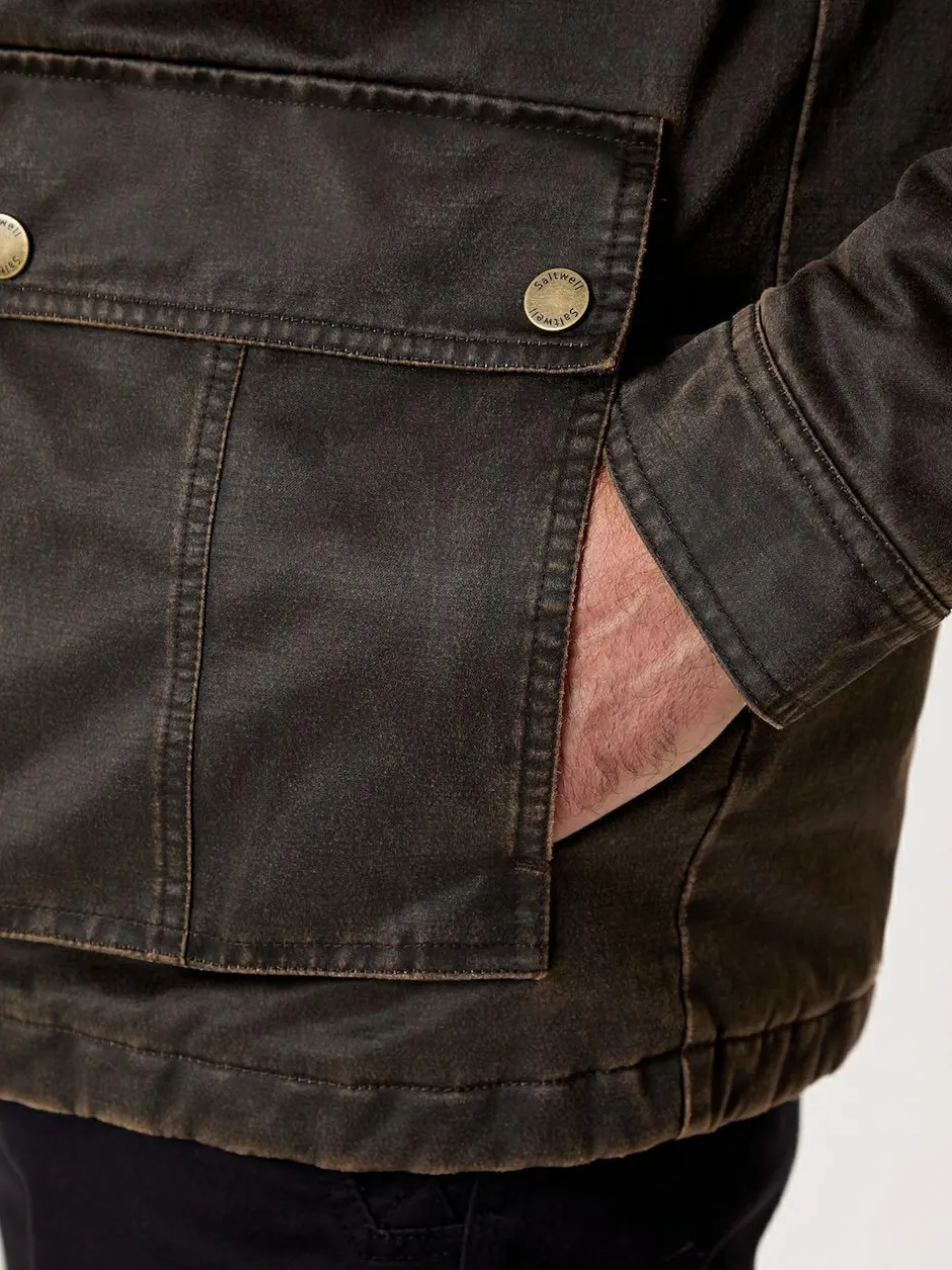 Saltwell Utility Brown Jacket New