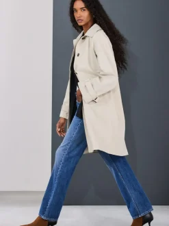 Next Dolly Trench Coat Sand Online