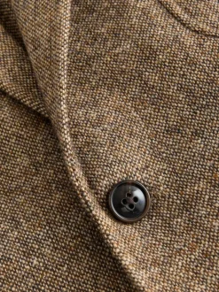 Next Relaxed Fit Wool Blend Suit Jacket Sand Online