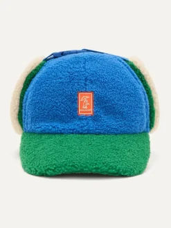 Sealskinz Kids Blue Peterstone Waterproof Extreme Cold Weather Sherpa Fleece Hat Discount