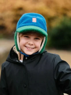 Sealskinz Kids Blue Peterstone Waterproof Extreme Cold Weather Sherpa Fleece Hat Discount