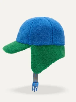 Sealskinz Kids Blue Peterstone Waterproof Extreme Cold Weather Sherpa Fleece Hat Discount