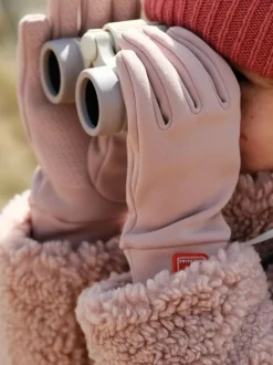 Sealskinz Kids Pink Bedon Water Repellent Nano Fleece Gloves Best