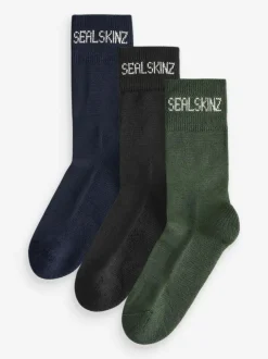 Sealskinz Natural Suffield Solo Merino Socks New