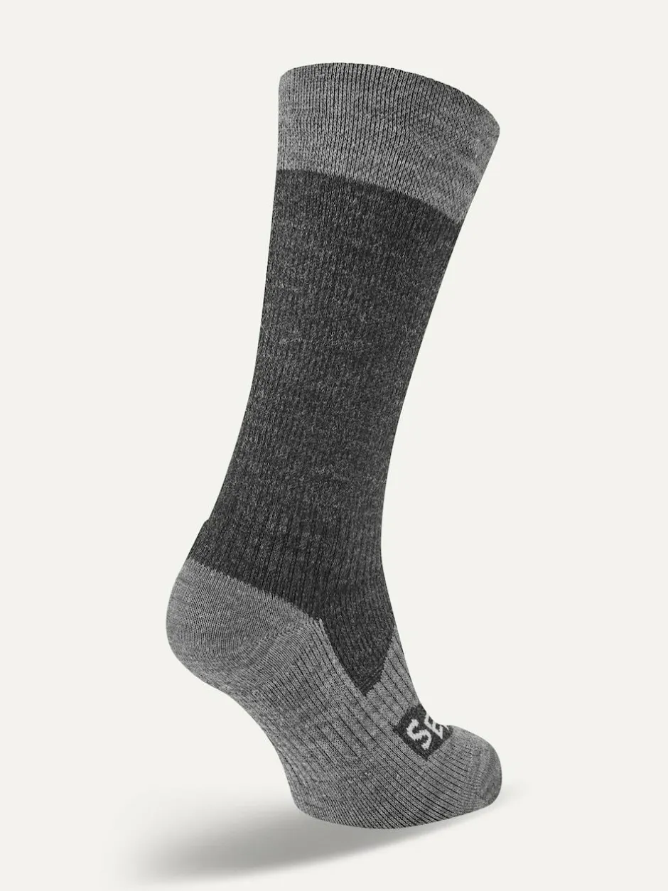 Sealskinz Raynham Waterproof All Weather Mid Length Socks Black Online