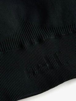 self. Seamfree Sports Crop Top Black Outlet