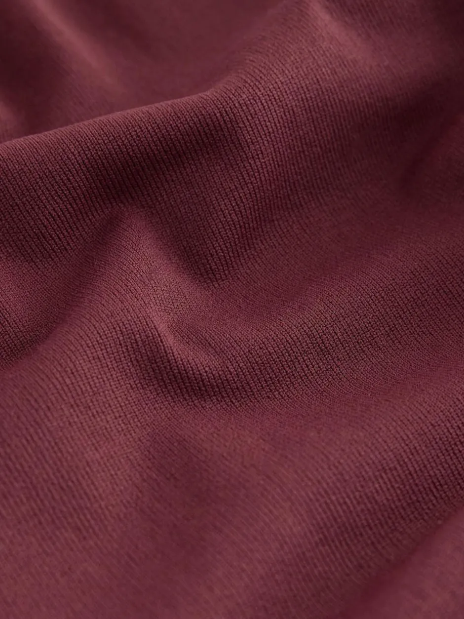 self. Seamless Bum Scrunch Leggings Burgundy