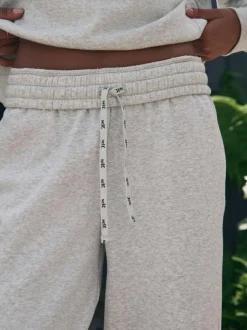 self. Grey Wide Leg Joggers New