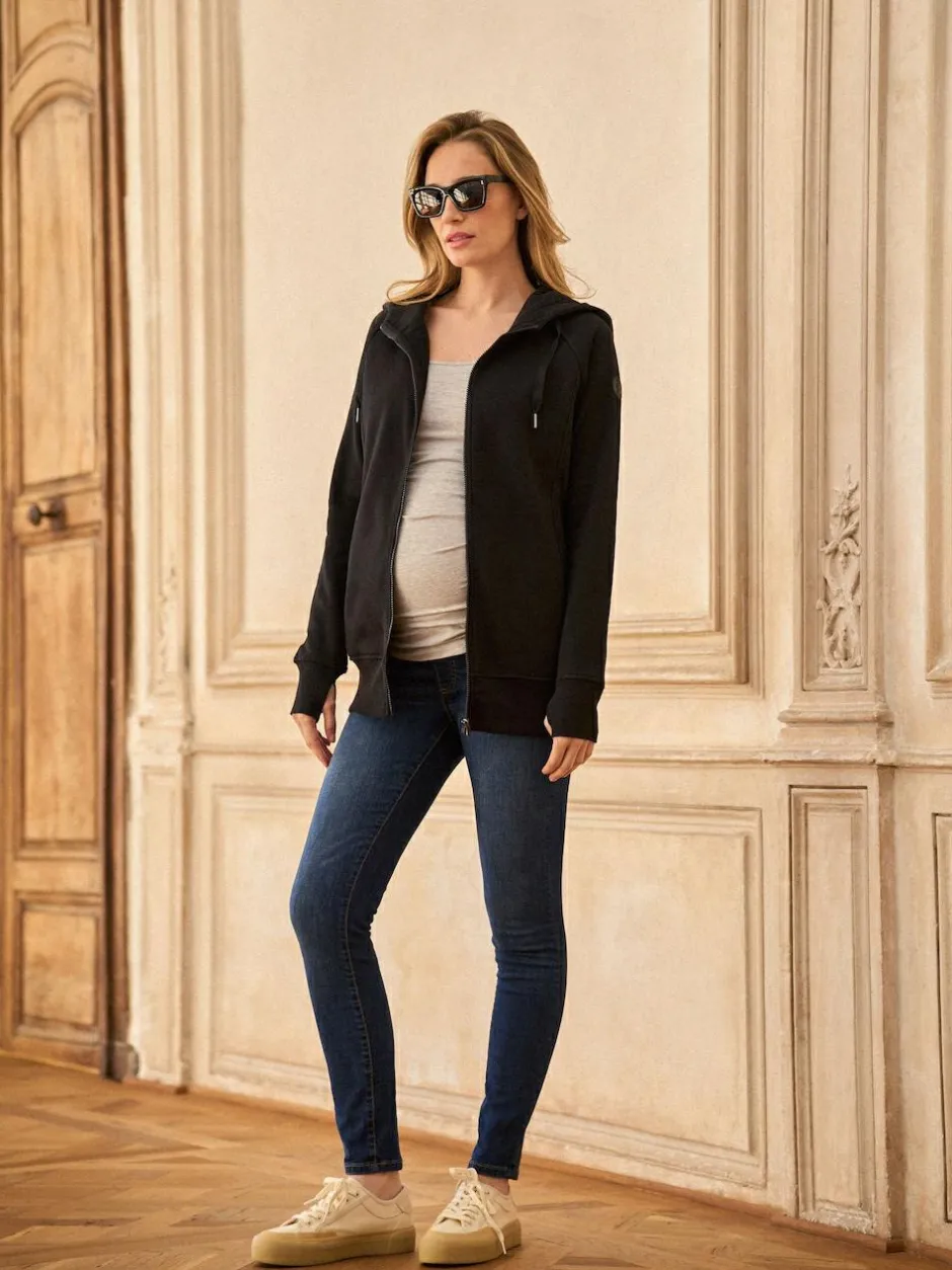 Seraphine Maternity & Babywearing 3-In-1Top Black Discount