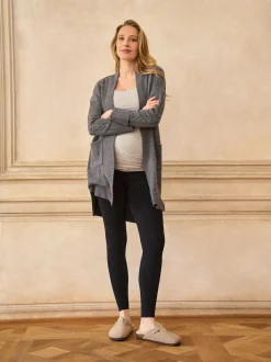 Seraphine Black Overbump Maternity Ultimate Leggings New