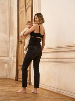 Seraphine Black Tall Premium Organic Post Maternity Support Jeans Clearance