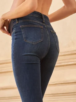 Seraphine Premium Organic Maternity Underbump Skinny Jeans Indigo Blue Best