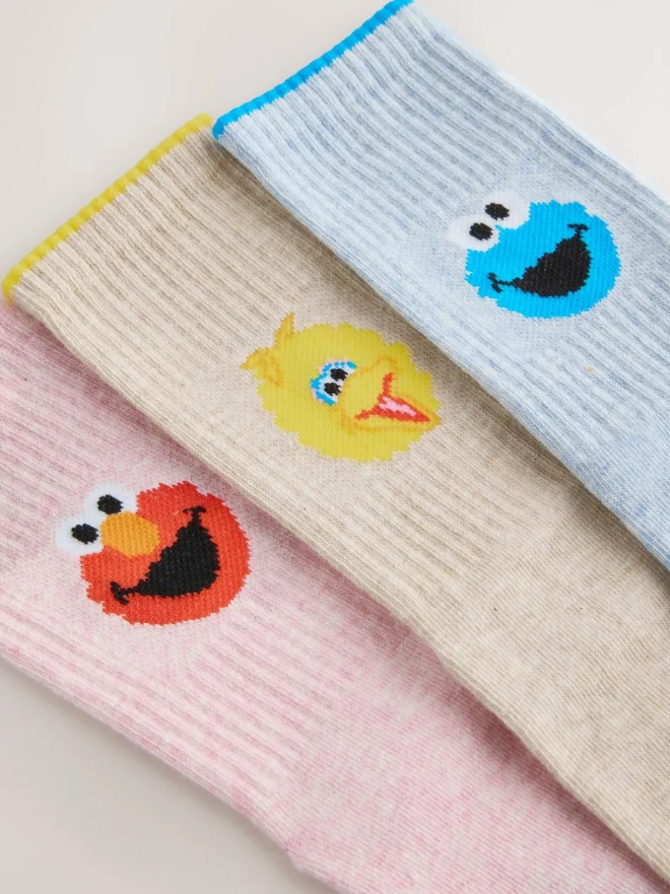 Next Sesame Street License Ankle Socks 3 Pack Sale