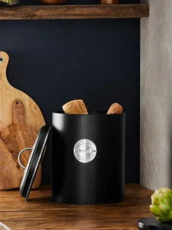 Next Set of 3 Black Badge Single Storage Jars Online