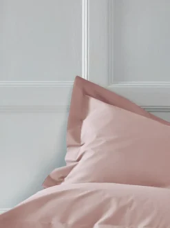 Next Set of 2 Blush Pink Cotton Rich Pillowcases Hot