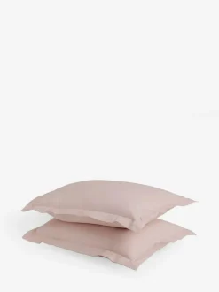Next Set of 2 Blush Pink Cotton Rich Pillowcases Hot