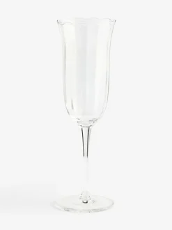 Next Set of 4 Clear Sadie Scallop Champagne Flutes Discount