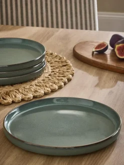 Next Set of 4 Green Dalton Side Plates Hot