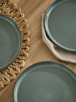 Next Set of 4 Green Dalton Side Plates Hot