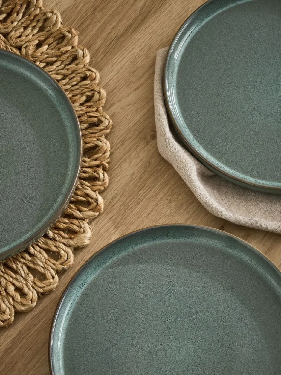 Next Set of 4 Green Dalton Side Plates Hot