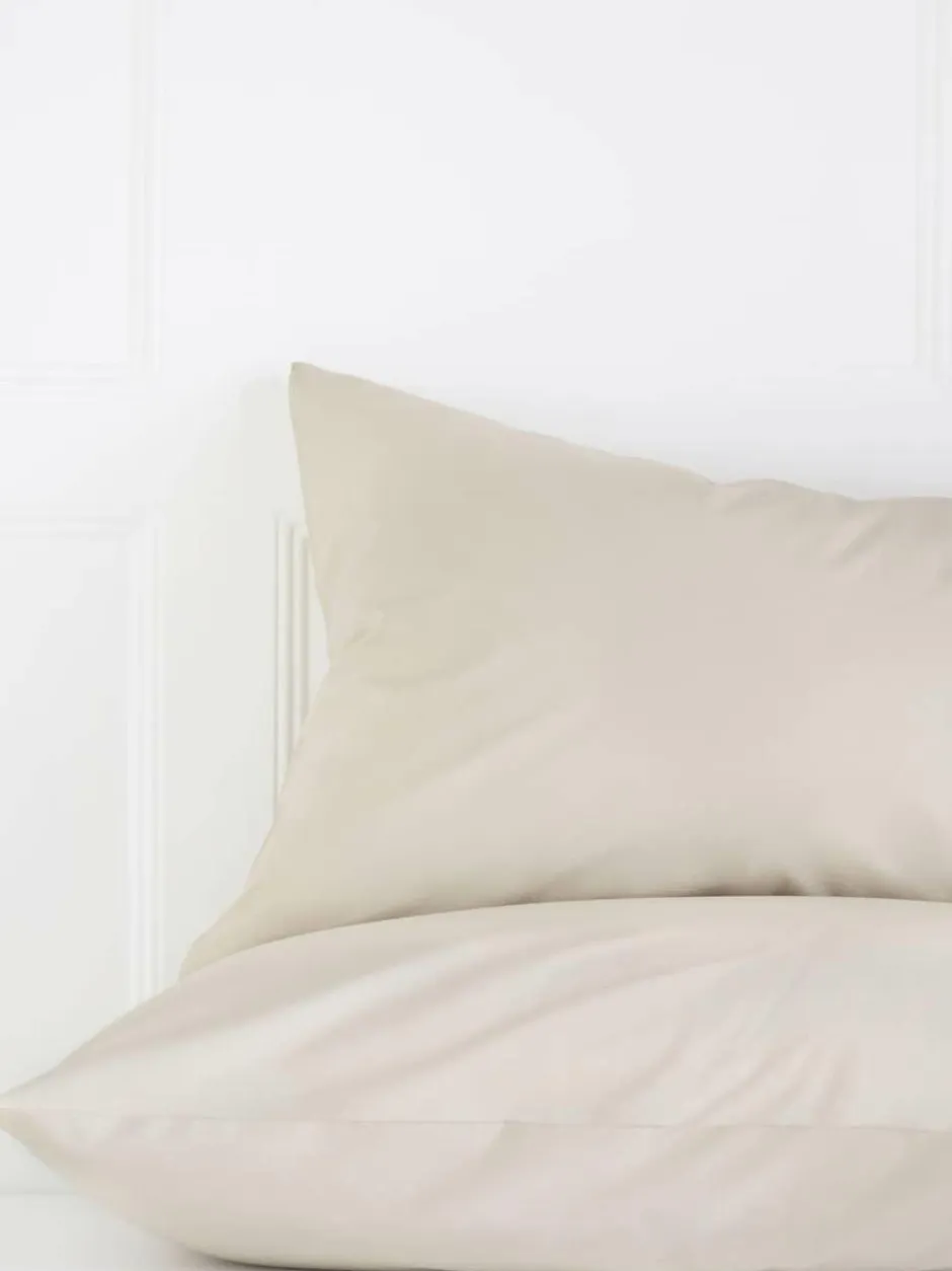 Next Set of 2 Natural Cotton Rich Pillowcases Sale